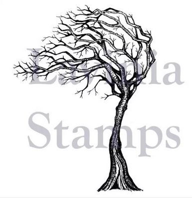 Lavinia Clear Stamp Seasonal Tree 8x 11 cm