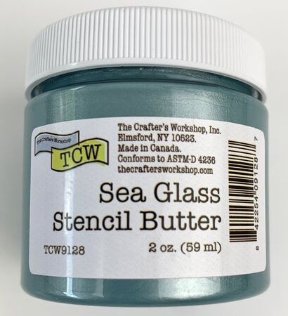 TCW Stencil Butter Sea Glass