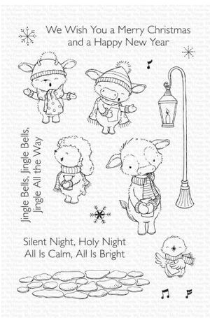My Favorite Things Christmas Carols Clear Stamps (SY-39)