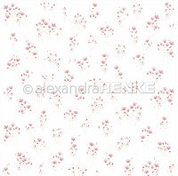 AlexandraRENKE Designpapier zarte Blütensträuße rosa AlexandraRENKE Designpapier zarte Blütensträuße rosa
