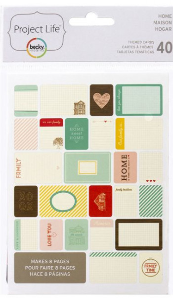 Beggy Higgins Project Life themed Cards Family / Home