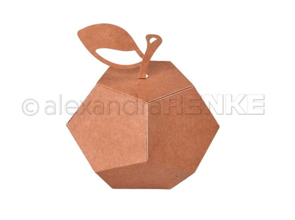 alexandraRENKE Stanzschablone Apfel-Box