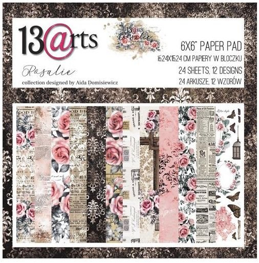 13@rts 6x6 paper pad Rosalie