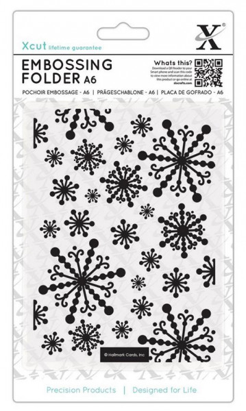 Xcut Embossingfolder Beautiful Snowflakes