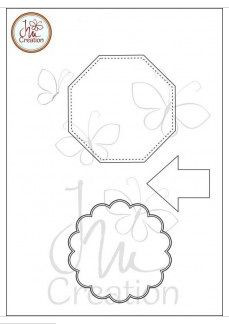 Jm Creation Clear Stamps Rahmen 3 07-00042