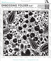 XCut Embossingfolder quadratisch 6x6 Autumn Berries XCU515193 XCut Embossingfolder quadratisch 6x6 Autumn Berries XCU515193