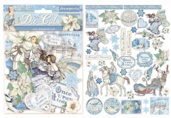 Stamperia Die Cuts Winter tailes