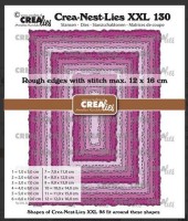 Crealies Crea-nest-stanzt XXL Rechtecke Crealies Crea-nest-stanzt XXL Rechtecke