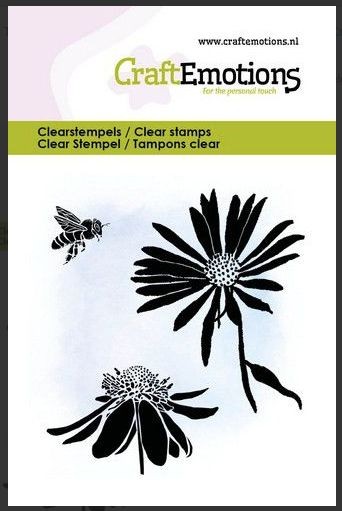 CraftEmotions Clearstamps 6x7cm - Gänseblümchen