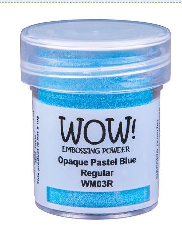 WOW! Embossingpulver Opaque Pastel Blue