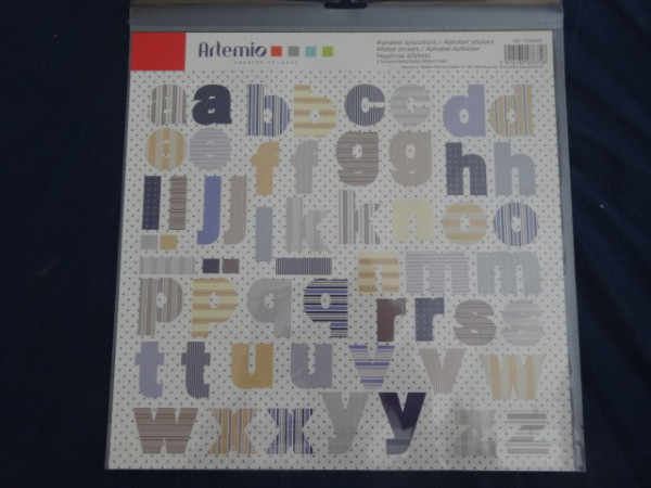 Artemio Alphabet Sticker 11004403 Long Island