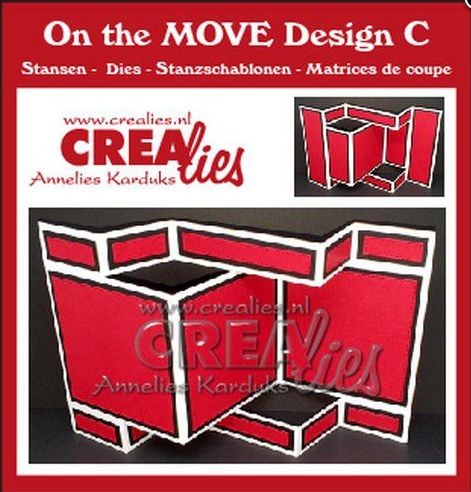 Crealies On The Move Design C 13,5 x 27 cm