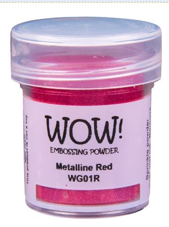 WOW! Embossingpulver - Red Metalline