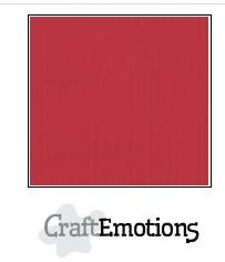 CraftEmotions Cardstock kirschrot (10 Blatt) 001230/1210