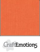 CraftEmotions Cardstock orange (10Blatt) 001230/1215