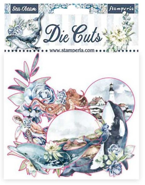 Stamperia Die cuts assorted - Sea Dream