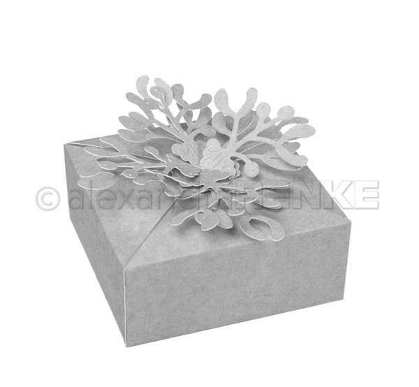 alexandraRENKE Stanzschablone 'Mistelzweig-Box'