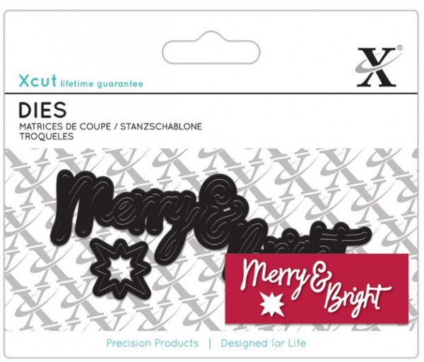 XCut Ministanzschablonen - Merry & Bright XCU50402