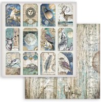 Stamperia Scrapbooking Double face sheet - Cosmos Infinity tag Stamperia Scrapbooking Double face sheet - Cosmos Infinity tag
