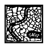 Stamperia Art of Travelling Thick Stencil 12x12cm Street Map (KSTDS07) Stamperia Art of Travelling Thick Stencil 12x12cm Street Map (KSTDS07)