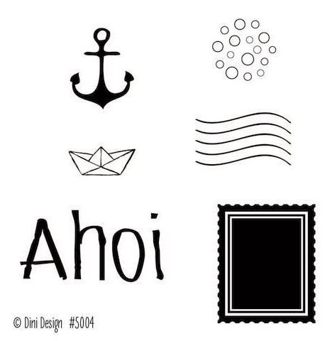 Dini Design Clear Stamps Ahoi2