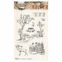 StudioLight Clear Stamps Woodland Winter StudioLight Clear Stamps Woodland Winter