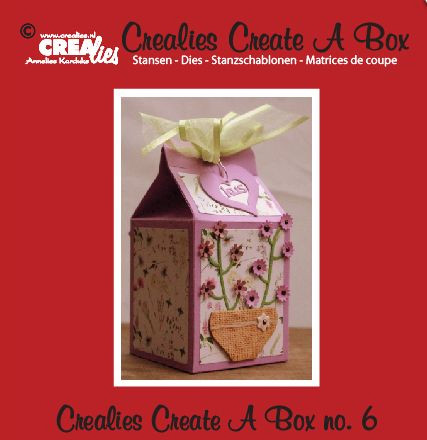 CrREAlies Create a Box No 6 / Stanzschablonen Milchtüte CCAB06