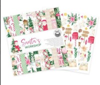 Piatek13 - Paper pad Santa‘s workshop 12x12 P13-SAN-08 Piatek13 - Paper pad Santa‘s workshop 12x12 P13-SAN-08