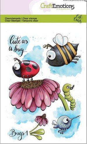 CraftEmotions clearstamps A6 - Bugs 1 Carla Creaties