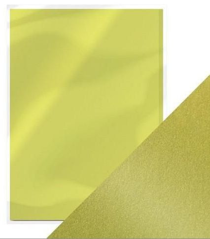 Tonic Craft Perfect Pearlescent Card DIN A4 5 Blatt Lime Light