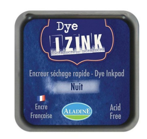 Aladine Inkpad Izink Dye Nuit Stempelkissen