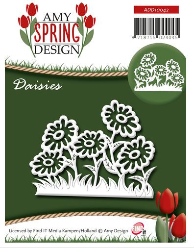 Amy Design Stanzschablone Daisies ADD10042