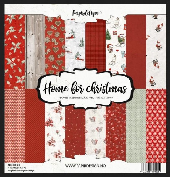 Papirdesign Paper Pack 12x12 Home for christmas