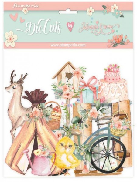 Stamperia Die cuts assorted - Celebration