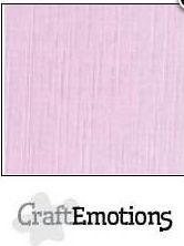 CraftEmotions Cardstock mit Textur 10 Blatt pastell lila