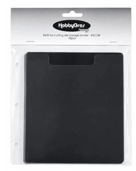 HobbyGros Storage Refill for Cutting Die Storage Binder #SS138 (10pcs)