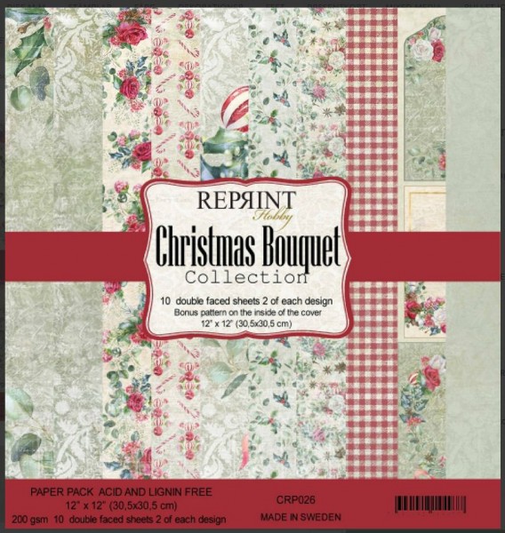 Reprint Hobby Christmas Bouquet Collection 12x12