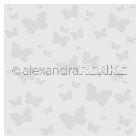 alexandraRENKE Embossingfolder Schmetterlinge