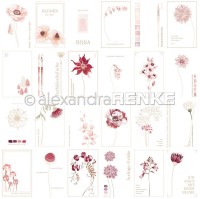 alexandraRENKE Designpapier 'Kreative Blütenpracht Kärtchenbogen Beerentöne' alexandraRENKE Designpapier 'Kreative Blütenpracht Kärtchenbogen Beerentöne'