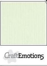 CraftEmotions Cardstock mit Textur hellgrün 10 Blatt 12x12