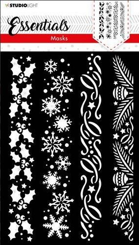 Studio Light Mask Stencil Christmas Essentials nr.37 A5