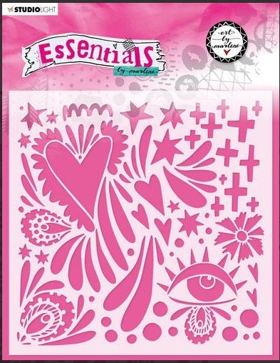 Studio Light Mask Stencil ABM Essentials nr.48 ABM-ES-MASK48 200x200mm