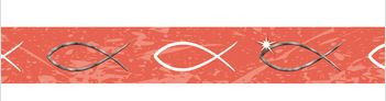 Ursus Masking Tape Jesus orange Fische 15 mm x 10 m (0,43E7m)