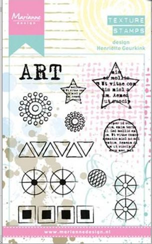 Marianne Design Clear Stamps Texture Stamps Henriettes Art