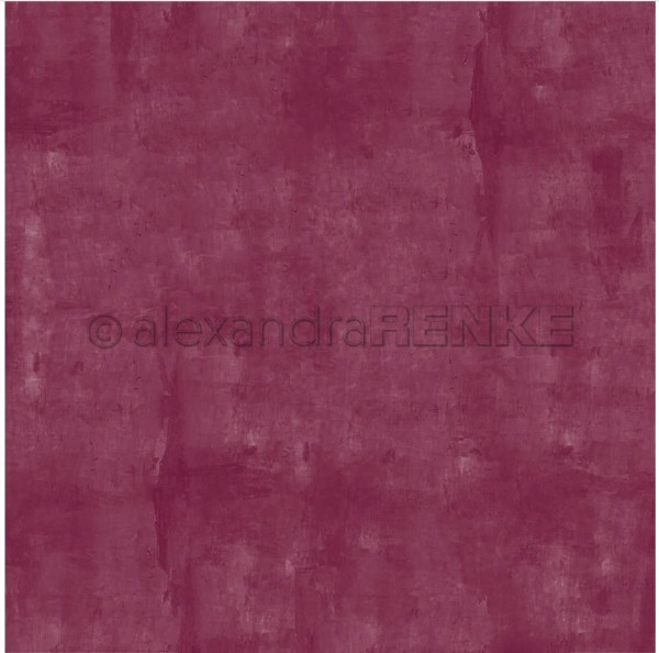 alexandraRENKE Designpapier 'Calm Brombeer' 200g/m²