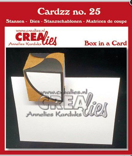 CREALies Stanzschablonen Box in a card