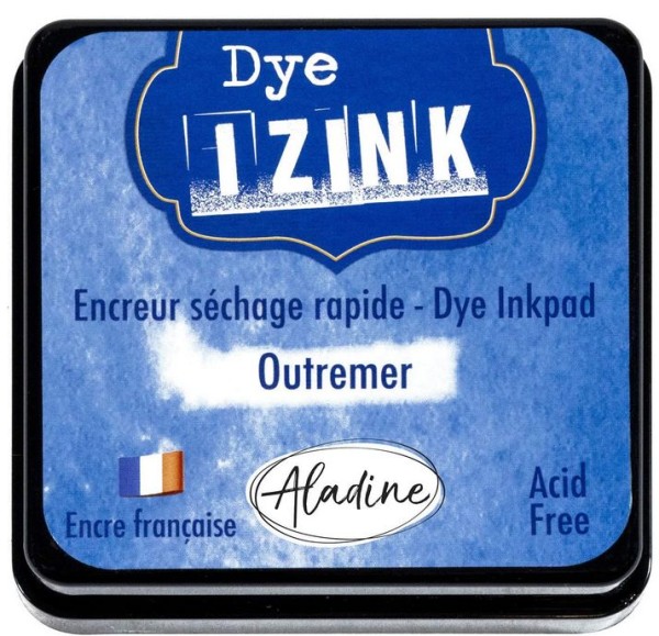 aladine Inkpad Izink Dye Outremer