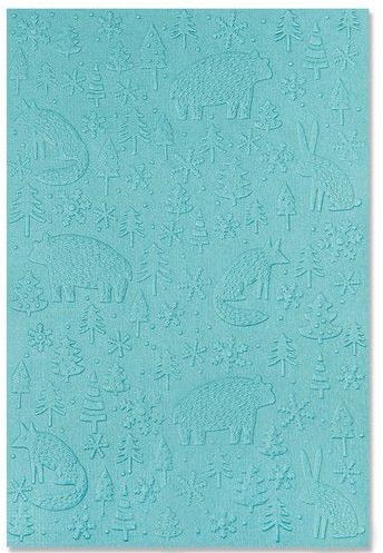 Sizzix Multi-Level Textured Impr.s Emb. Folder Nordic Pattern 665971 Olivia Rose