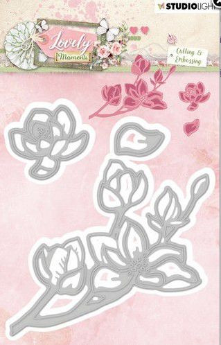 Studio Light Embossing Die 95x110 mm Lovely Moments nr 212