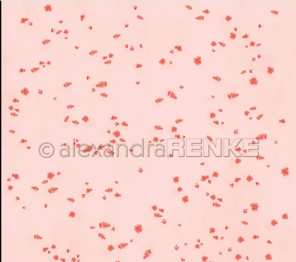 alexandraRENKE Designpapier Lisas Figurinen - Blütenregen